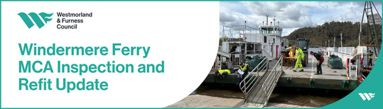 Windermere Ferry MCA Inspection and Refit Update Header