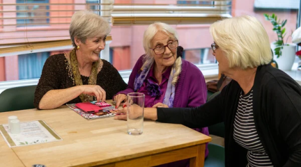 Three women