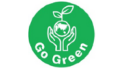 Go green logo