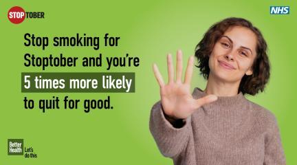 Stoptober graphic