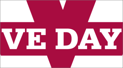 VE DAY logo
