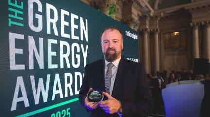 Win for council’s net zero strategy at 2025 Green Energy Awards