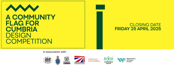 Flag for Cumbria graphic