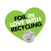 Foil in love with recycling