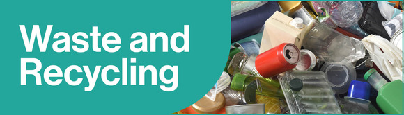 Waste and recycling banner