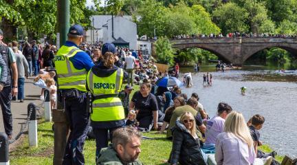 RSPCA Officers at the 2025 Appleby Horse Fair