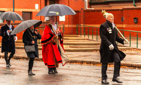 Remembrance Sunday in Barrow