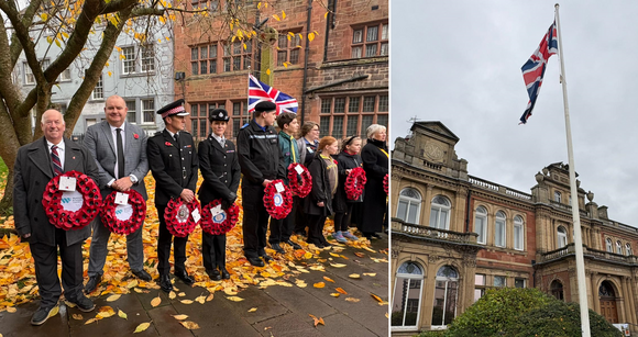 Remembrance Sunday in Penrith