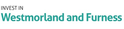 The Invest in Westmorland and Furness logo.