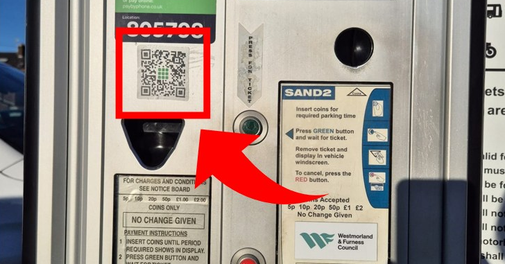 QR code fraud at car parks
