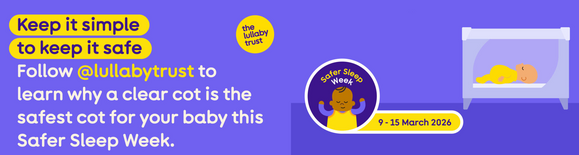 Safer Sleep Week – keep it simple, keep it safe