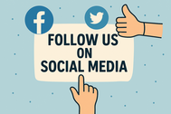 Follow us!