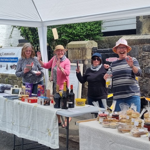 Joyful smiles at Kents Bank Community Fete