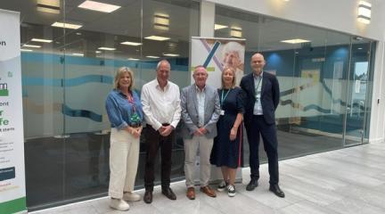 Photo taken on 11 June 2026 at David’s final Board meeting in Cumbria House, Carlisle