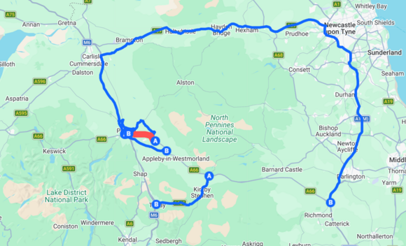 A66 overnight closures