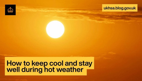 How to keep cool and stay well during hot weather