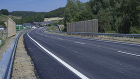 New Grizebeck bypass road