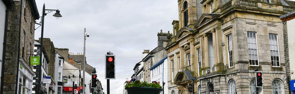 Outside of Kendal Town Hall