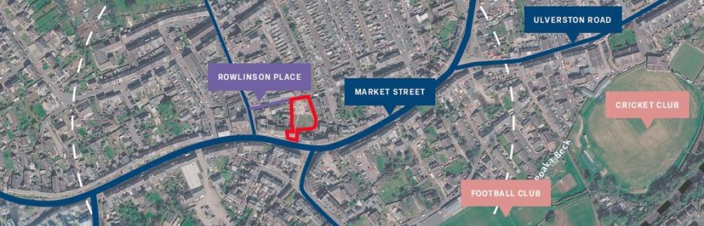 Dalton Pocket Park map