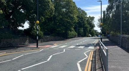 New pedestrian crossings installed to support safer school journeys in Ulverston  