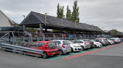 Westmorland Shopping Centre car park in Kendal