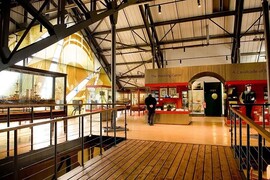 Interior photo of the Dock Museum in Barrow