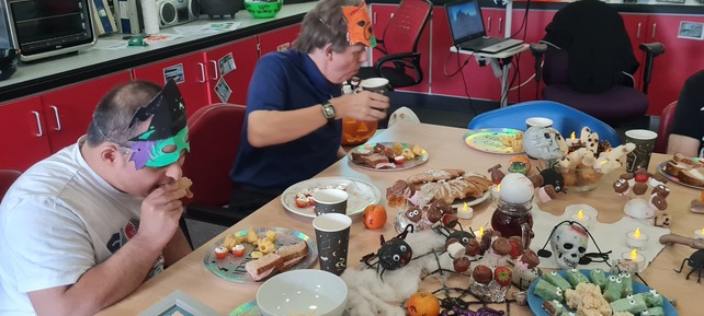 The Edington Centre in Penrith had a Halloween party