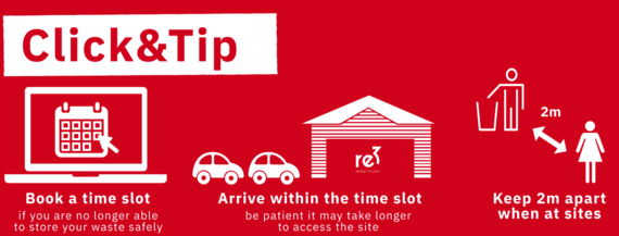 New online Click&Collect booking system for the tips