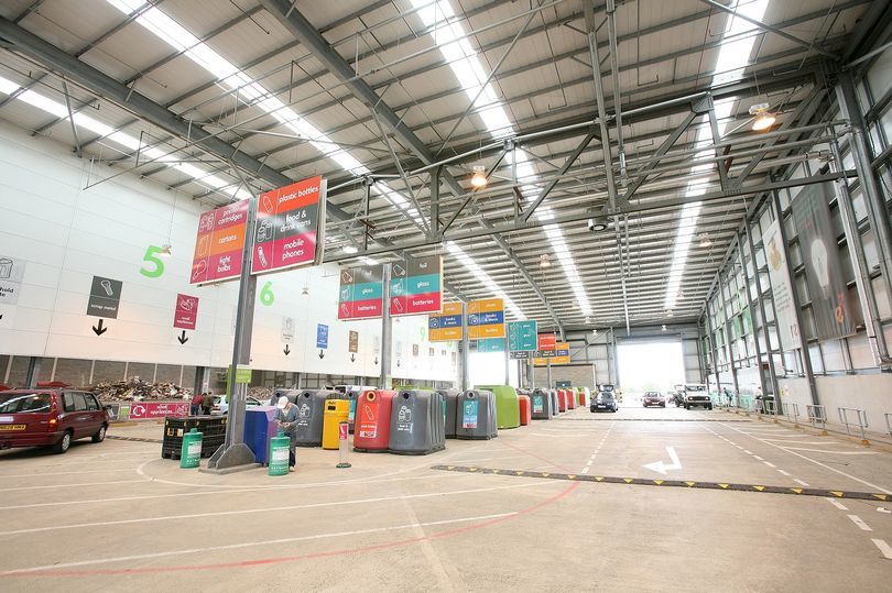 Smallmead household waste recycling centre