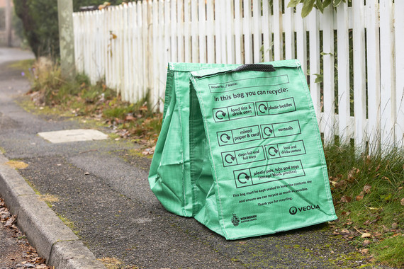 New waterproof recycling bags