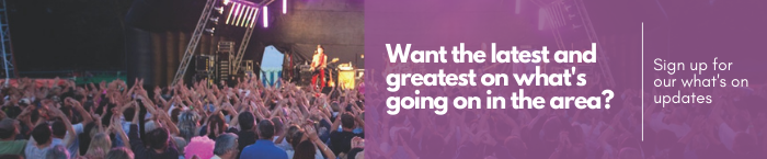 Sign up for what's on updates