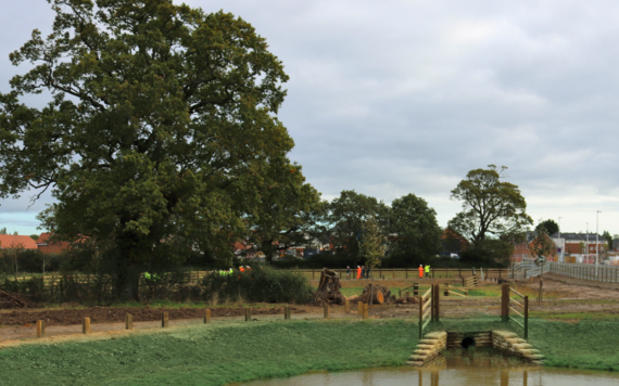 Ashridge farm green space