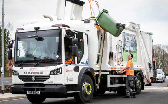 Image of waste vehicle