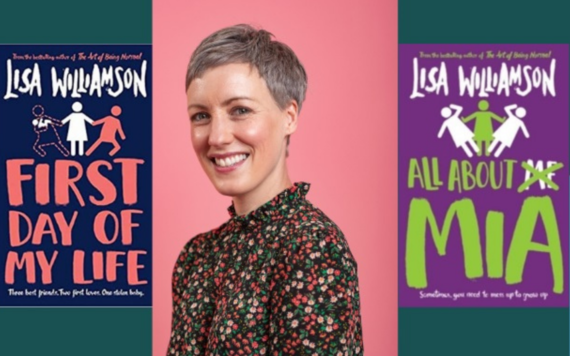 Teen writing group visiting author Lisa Williamson