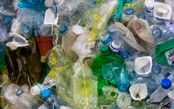 image of various plastic materials 