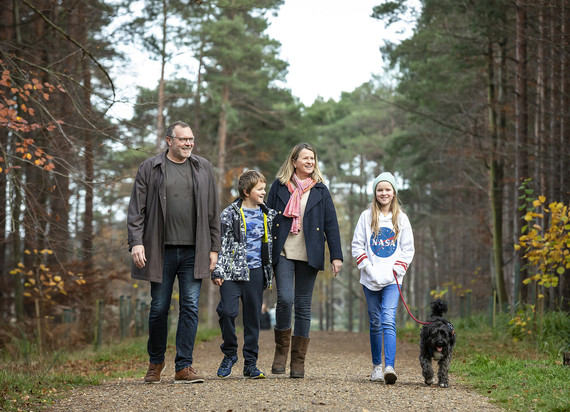 Family Walking