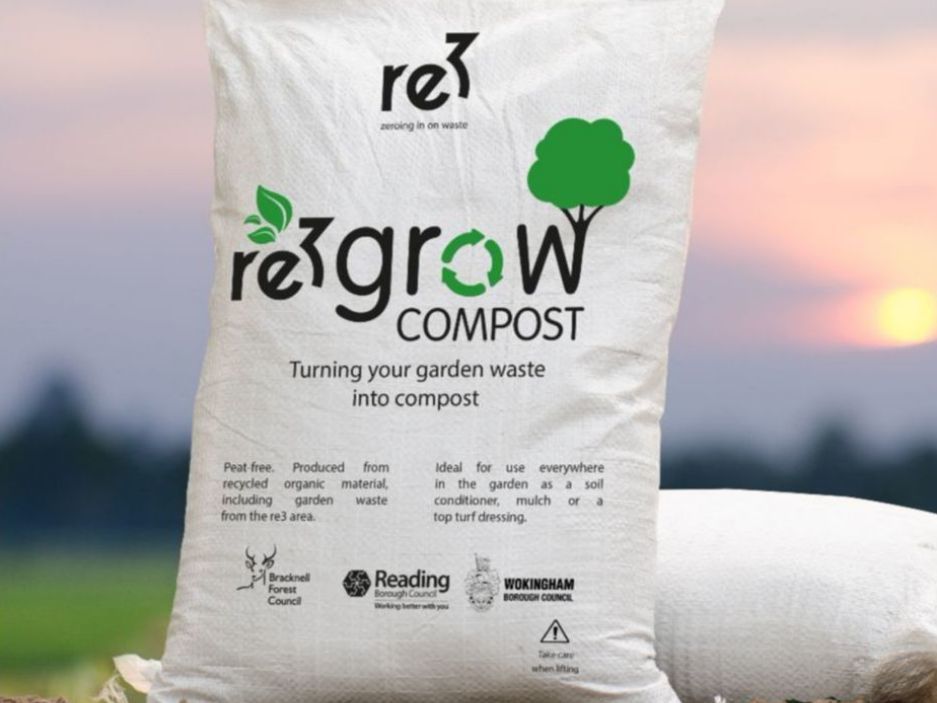 Bag of re3 compost