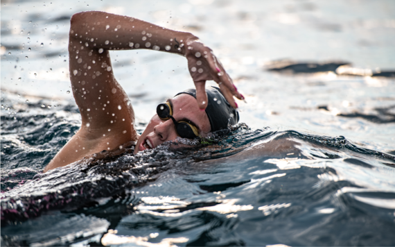 Open water swimming