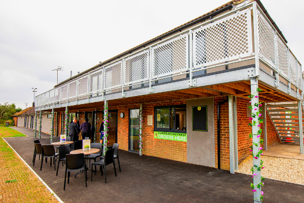 Cantley pavilion including Cantley cafe