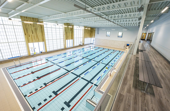 Swimming pool at Wokingham Leisure Centre at Carnival Hub