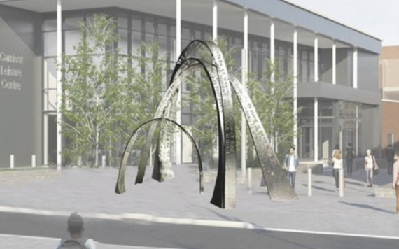 Artists design for The Arc public sculpture