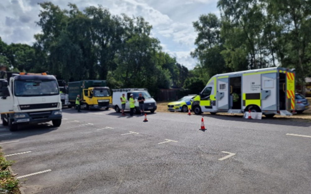 The anti-social behaviour team working with the DVLA and Thames Valley Police