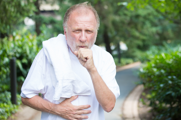 A persistent cough could be a sign of lung cancer