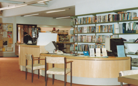 Archive image of Lower Earley Library