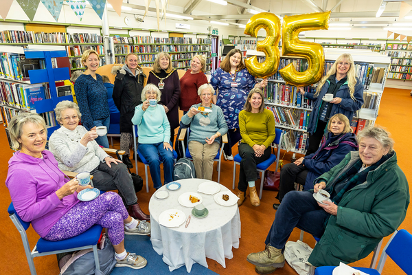 Lower Earley Library birthday