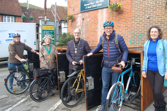 Bike Lockers in Wokingham