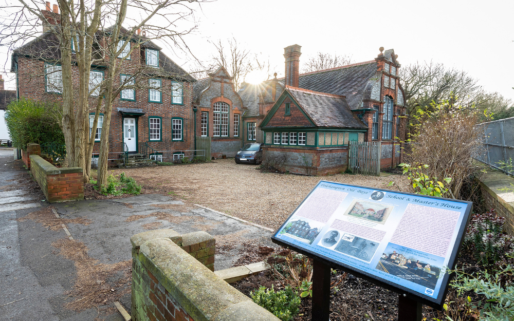 Photo of the former Polehampton Boys School in Twyford, which will become Twyford Library