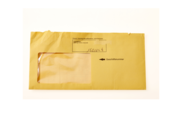 Used envelop with address window