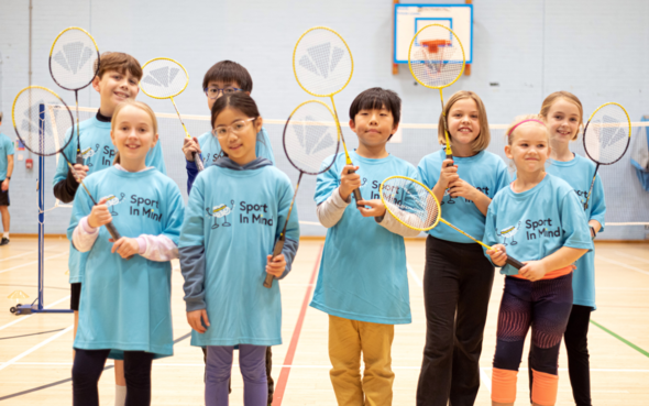 Sport in mind - children with rackets