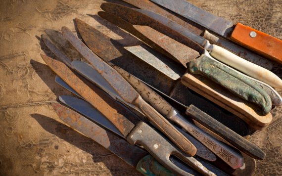 Some old unwanted knives